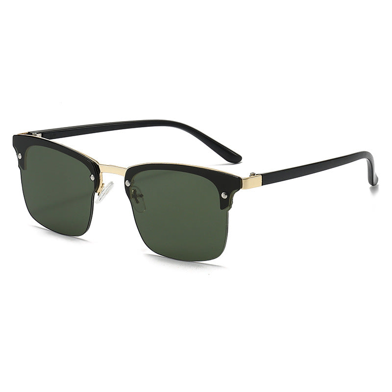 Damen modische quadratische Sonnenbrille mit robustem Rahmen Brehn