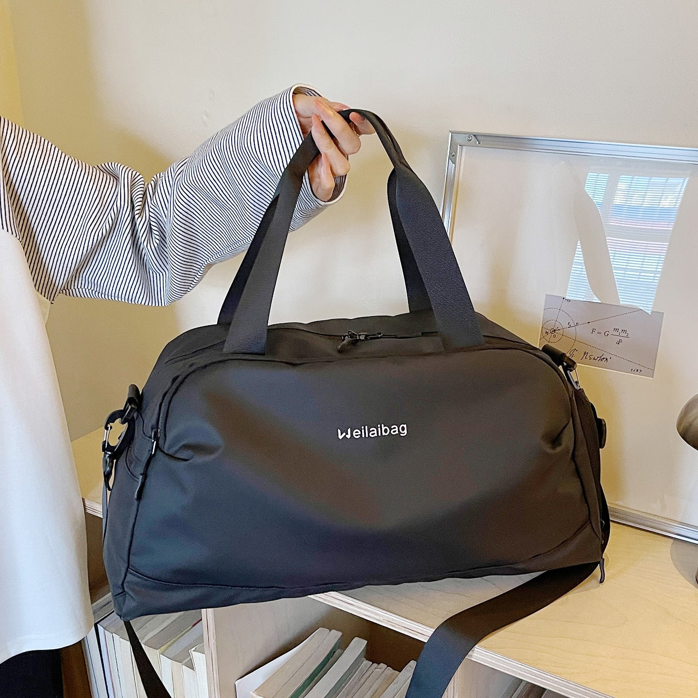 Haltbare Sport Reise Duffle Brehn