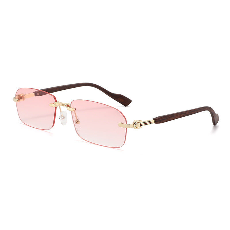 Herren Sleek Geometrischer Rahmen Sonnenbrillen Brehn