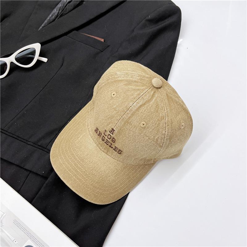Damen Vintage Los Angeles Baseball Cap Brehn
