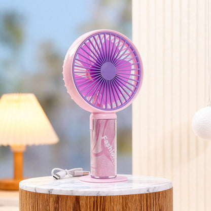 Damen tragbarer Handventilator mit innovativem Herzdesign Brehn