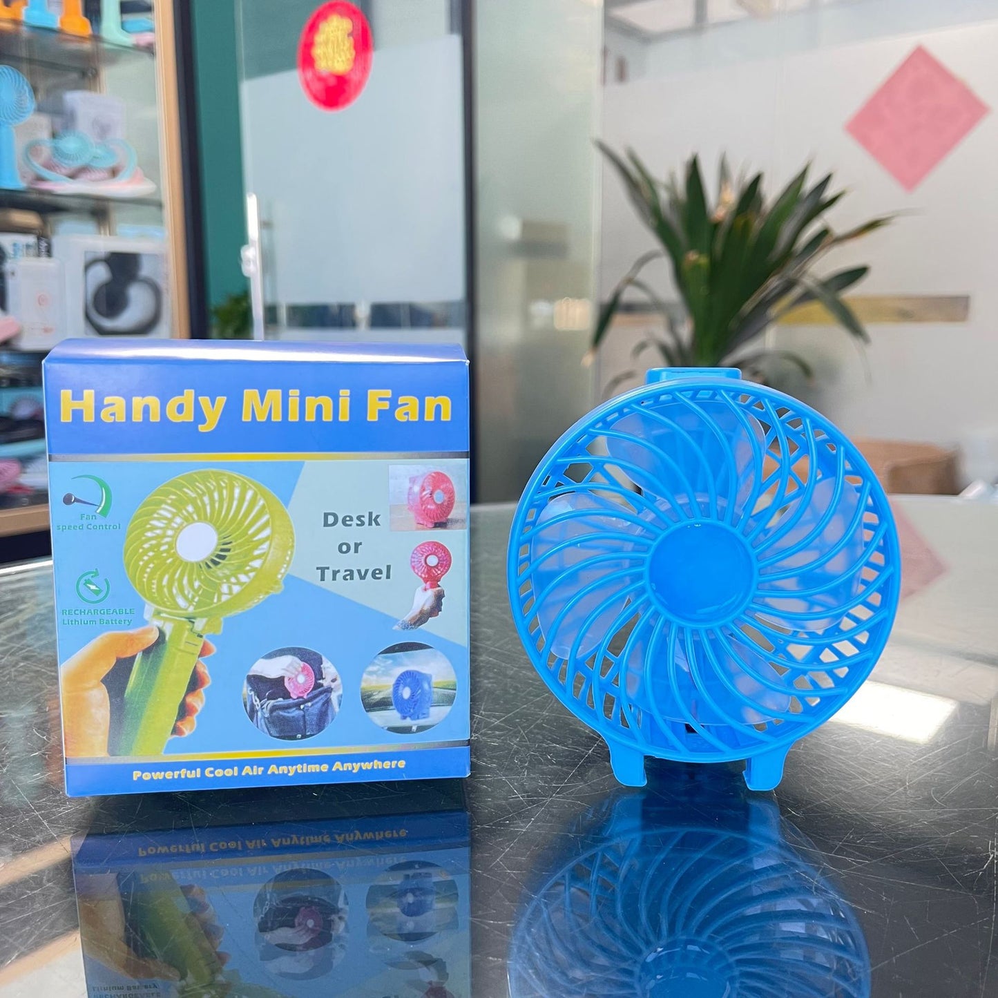 Unisex Kompakter Reise Mini Ventilator Brehn