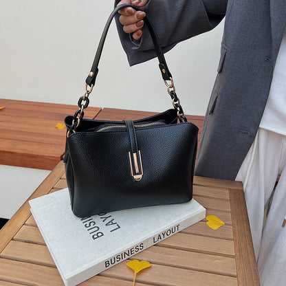 Elegante Leder Handtasche