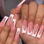 Kunstnagelset mit eleganten Design und Farbverlauf Brehn
