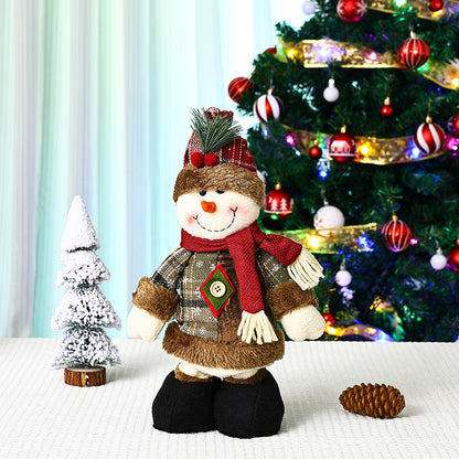 Niedliche Weihnachtsdekorationsfigur im Rentier-Look Brehn