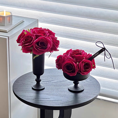 Elegante Kunst-Rosenblumen Arrangement
