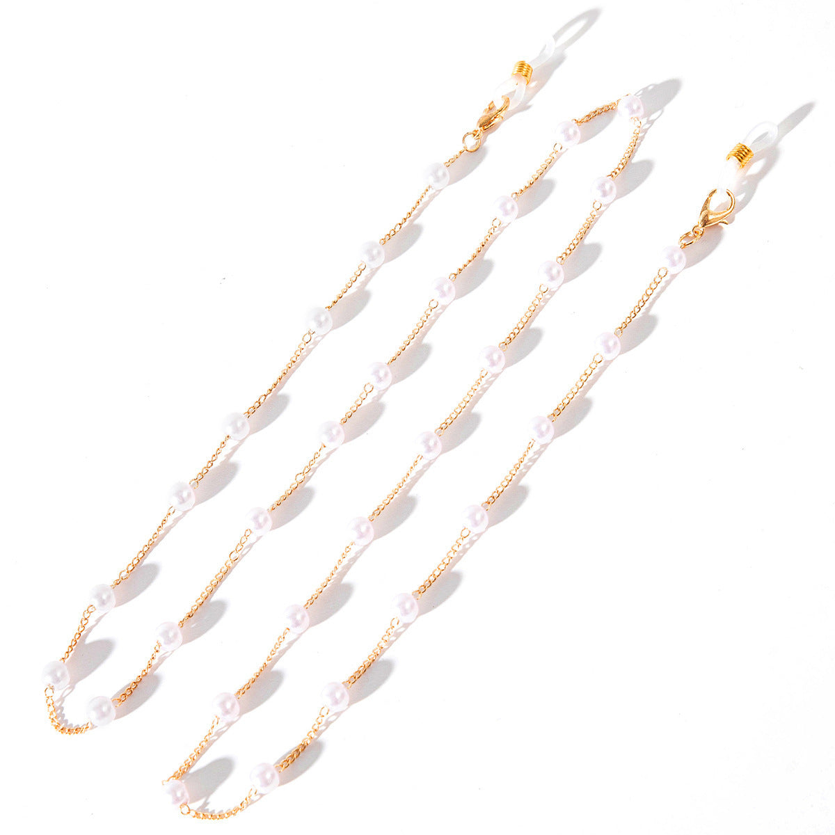 Elegante Perlenketten Brille Brehn