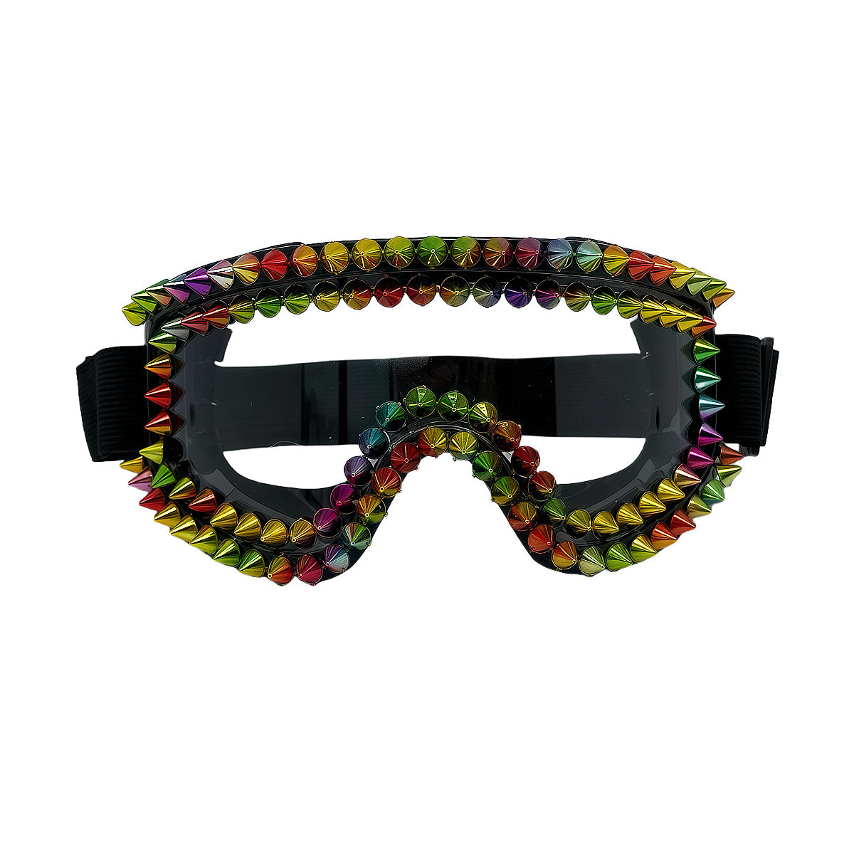 Damen modische Skibrille mit trendigem Nieten-Design Brehn