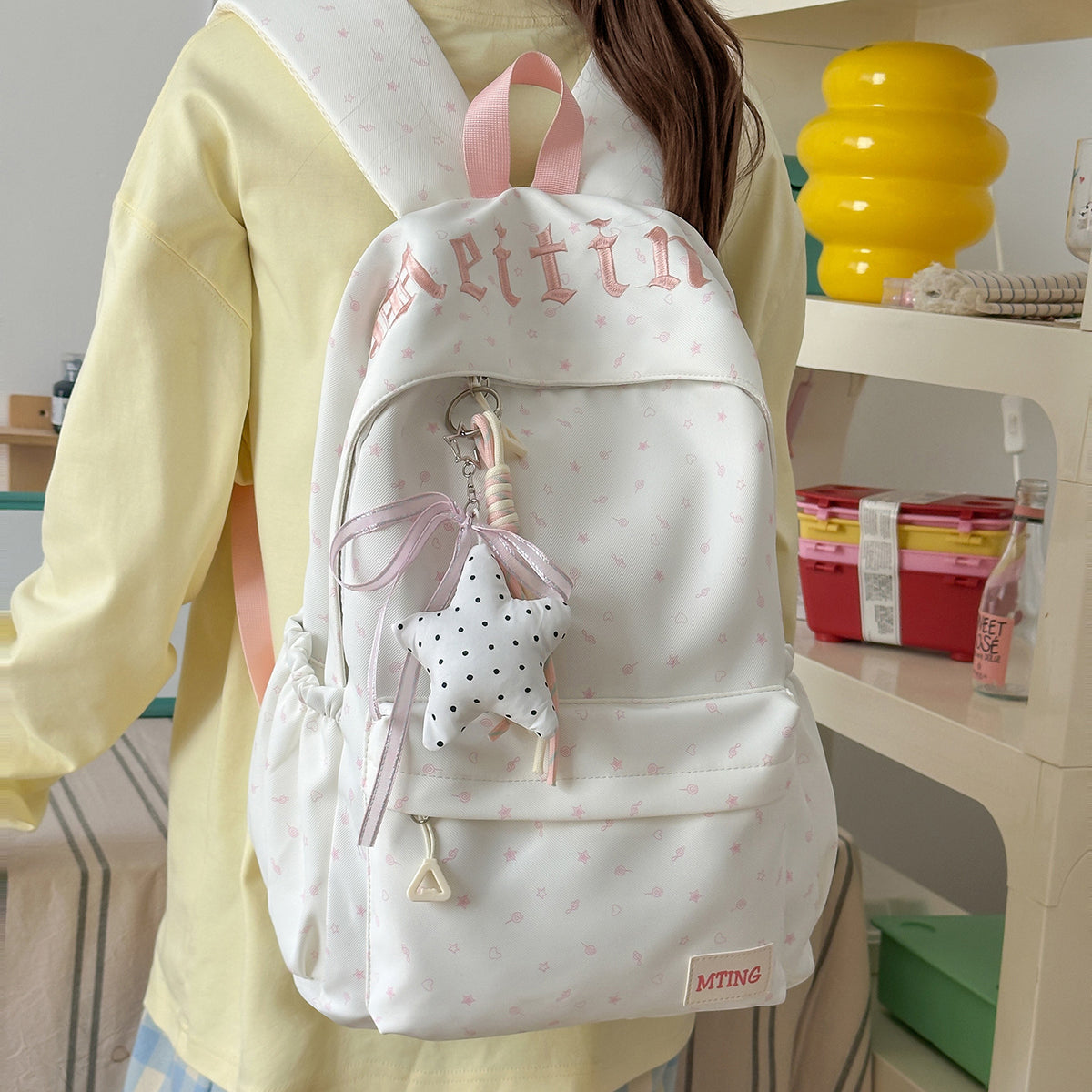Stylischer gemusterter Rucksack Brehn 1791205199