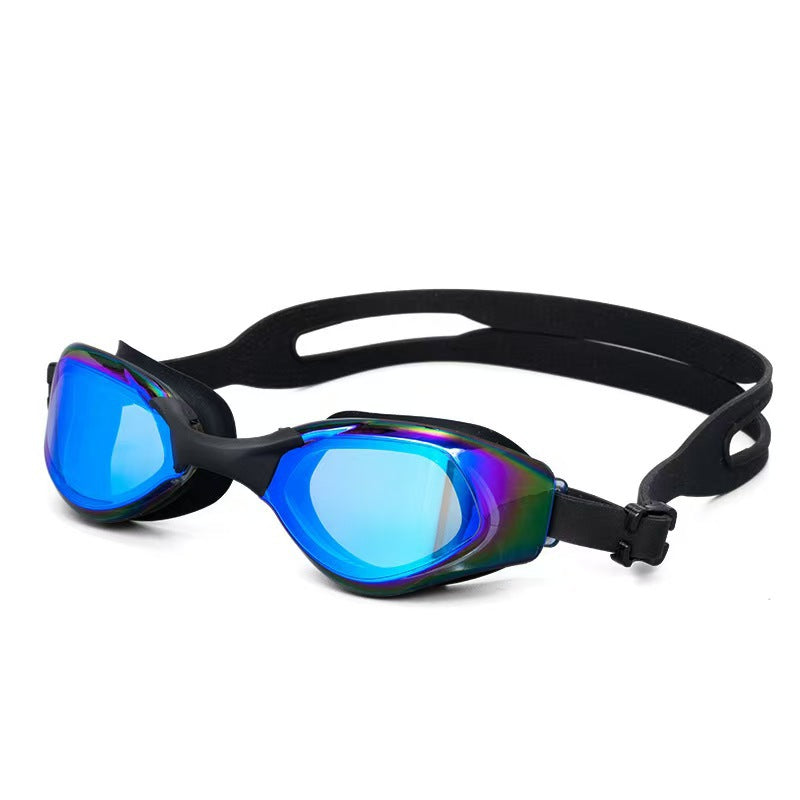 Schwimmschutzbrille mit Belüfteten Gläsern und Verstellbarem Kopfband Brehn