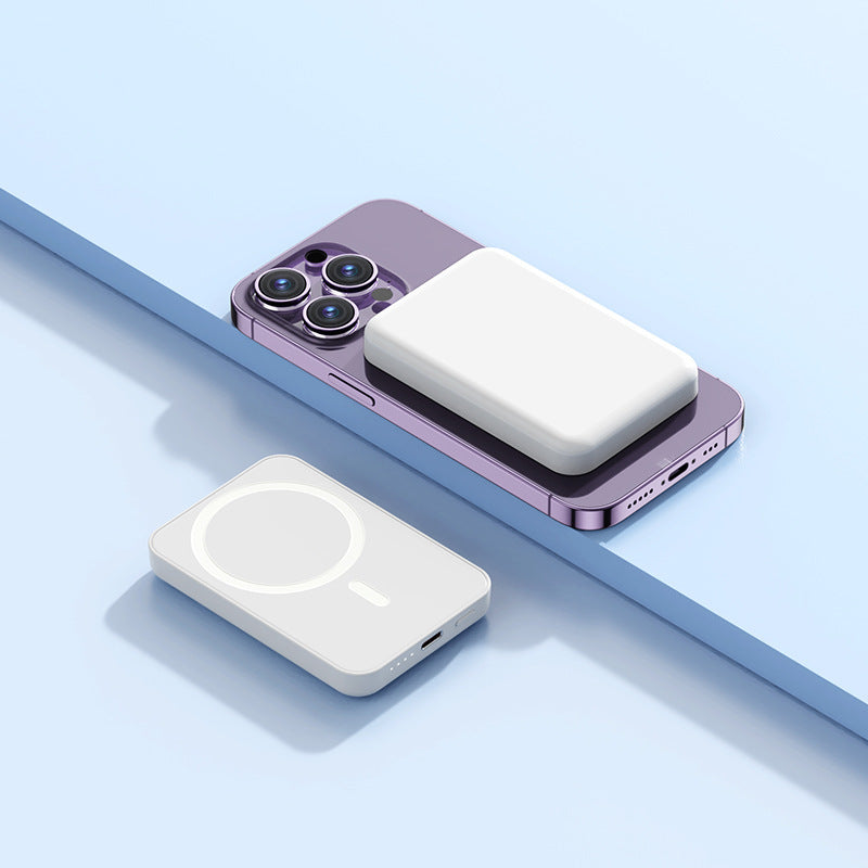 Magnetische Wireless Powerbank mit integriertem Ladekonzept Brehn