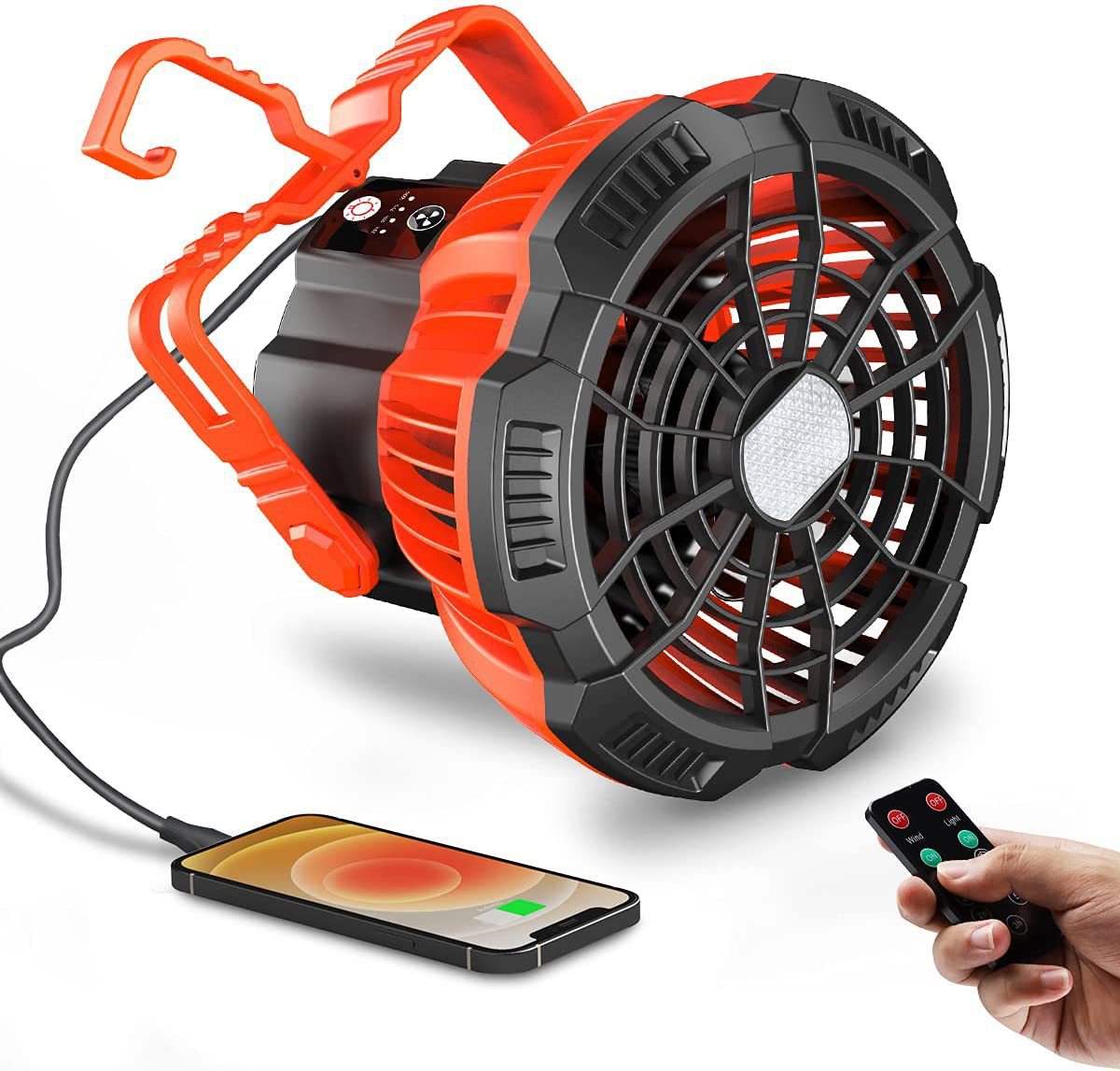 Tragbarer Outdoor Clip-On Ventilator Brehn