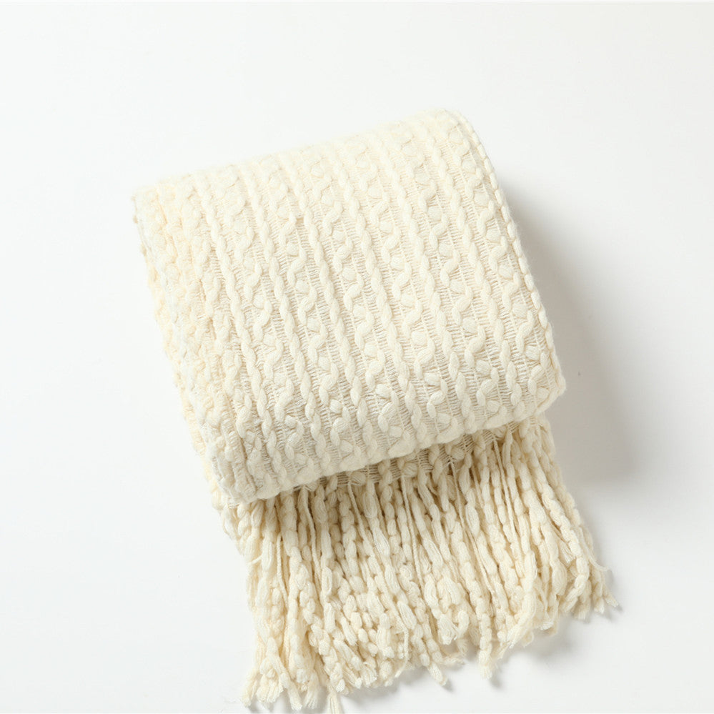 Gemütlicher Strickschal Brehn