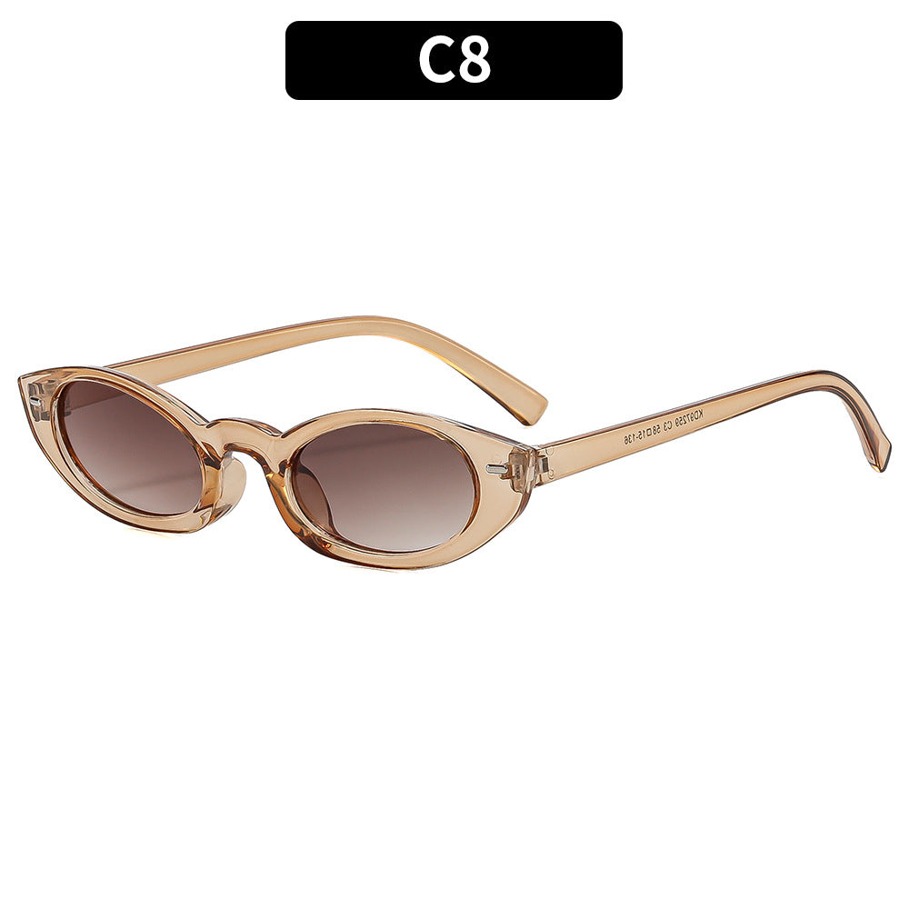 Vintage Katzenaugen-Sonnenbrille Moderne Anziehung
