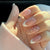 Künstlerisches French Tip Press-On Nagelset Brehn