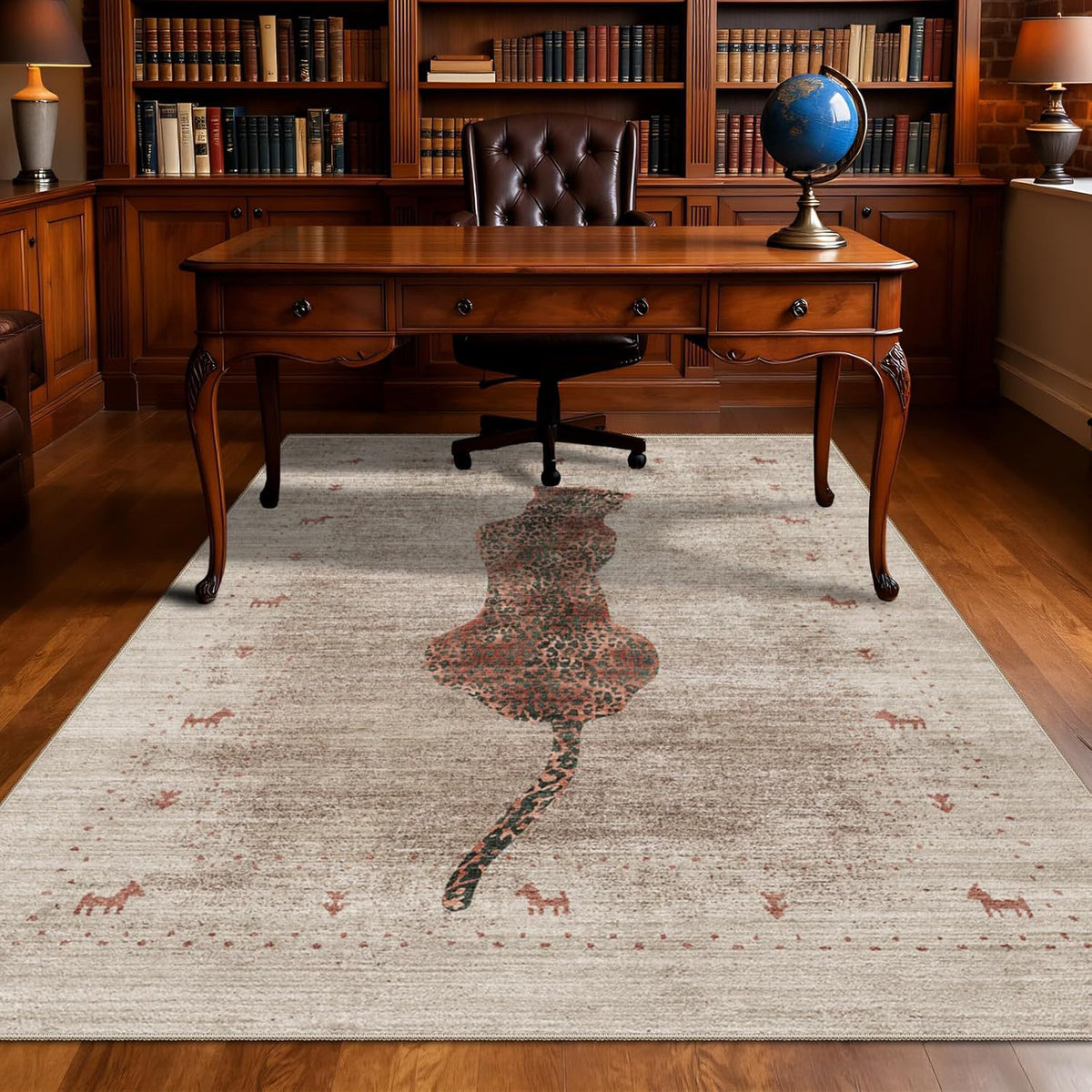 Eleganter Vintage-Teppich
