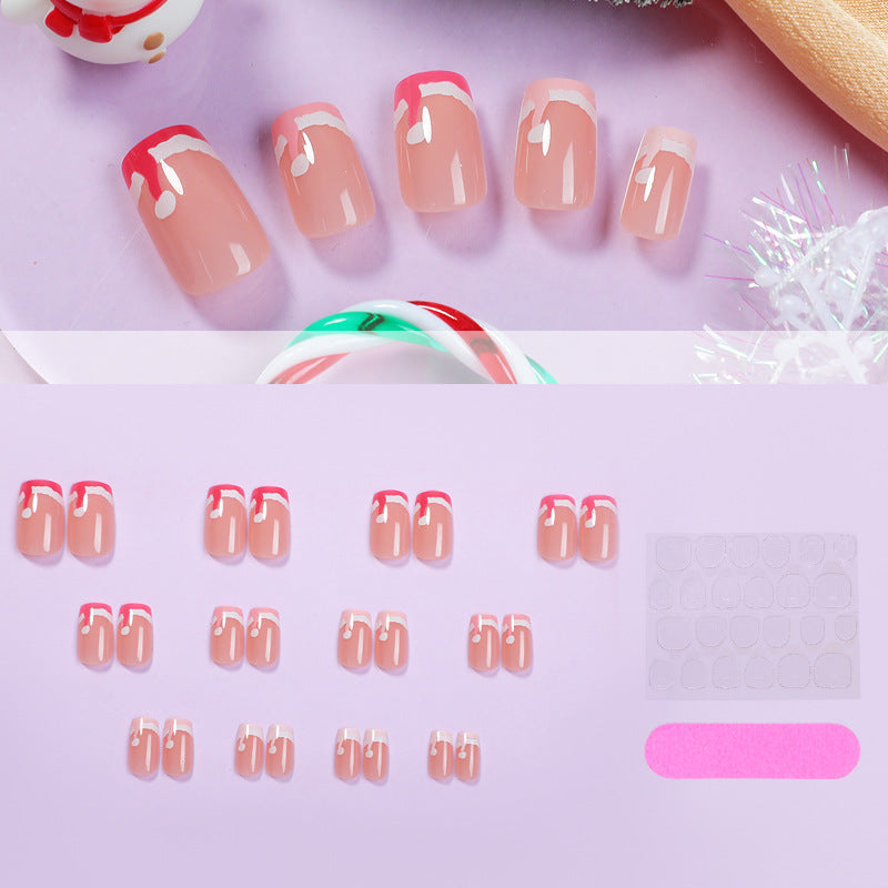 Anpassbares festliches Press-On-Nagelset Brehn