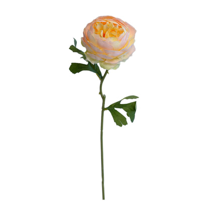 Lebensechte Faux-Pfingstrosen Blumenstiel Anordnung