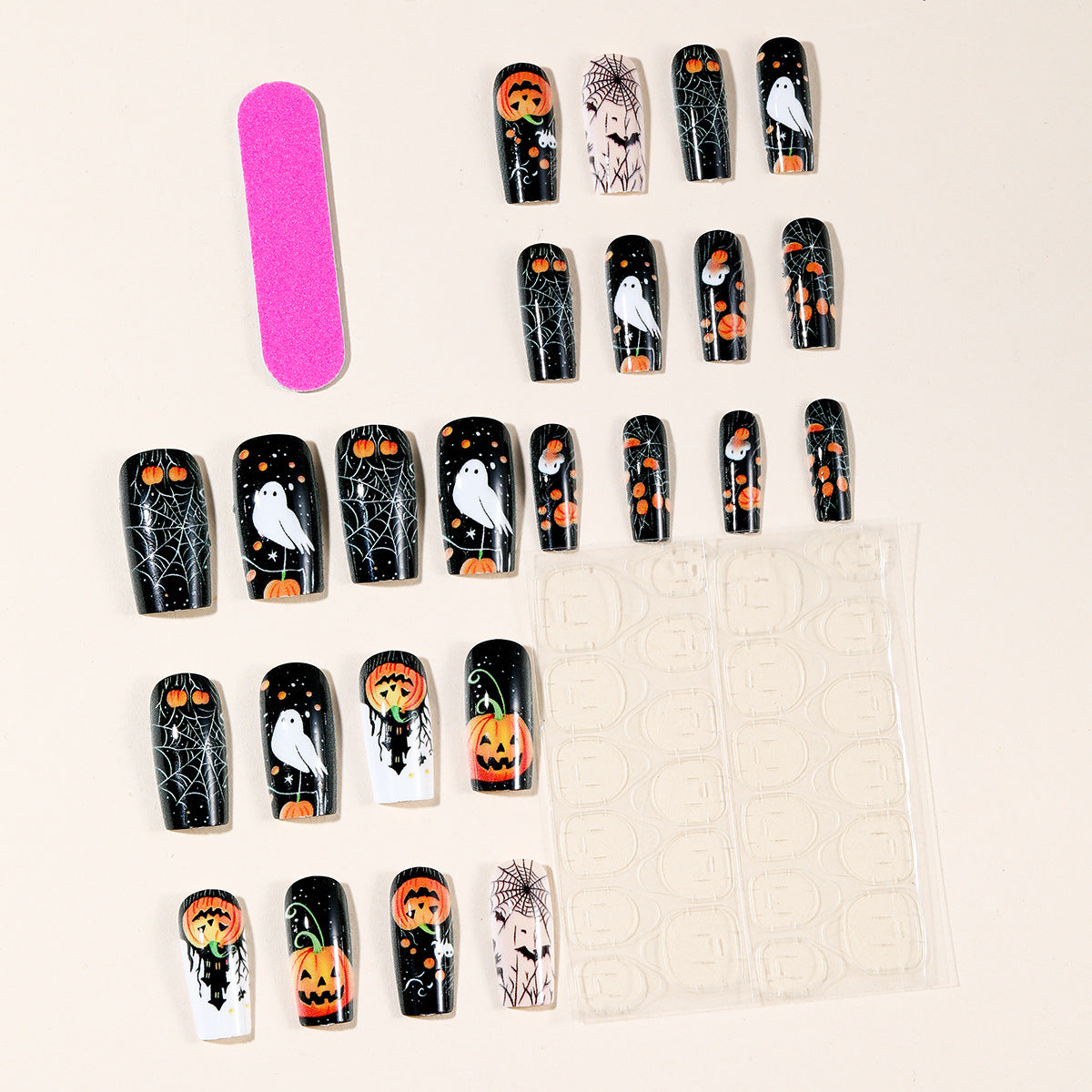 Festliche Halloween-Themen Nagelkunst Brehn