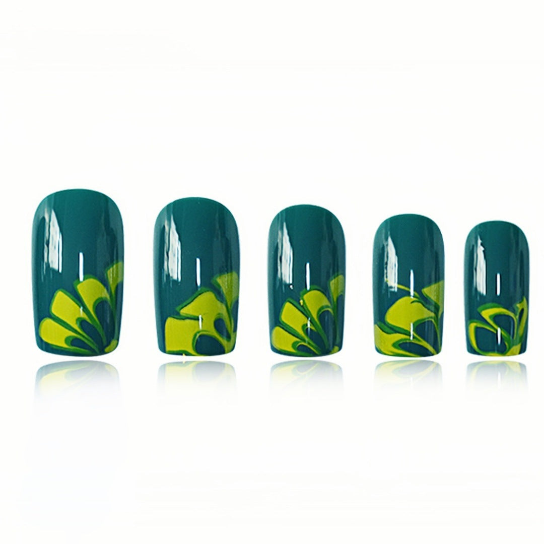 Künstlerische Marmor Effekt Nagelkunst Verlängerungen Brehn