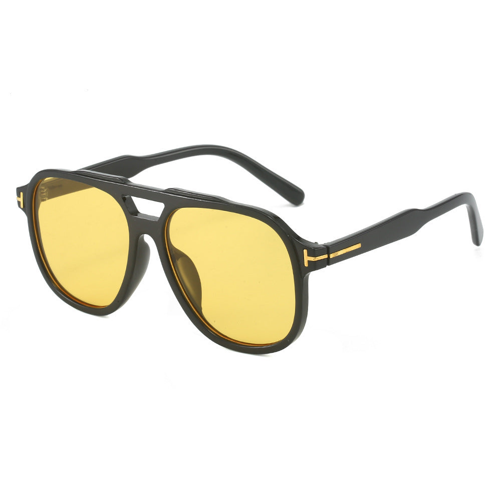 Retro-inspirierte Übergroße Sonnenbrille Brehn