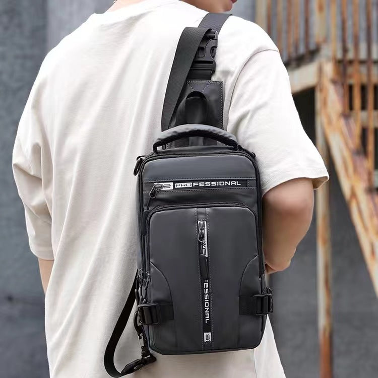 Kompakte Multi-Taschen Sling-Rucksack Brehn