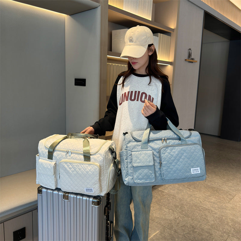 Gepolsterte Multi-Compartment Reise-Duffel Brehn
