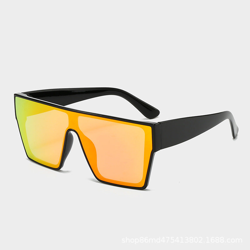 Damen große rechteckige Sonnenbrille mit modernem Rahmen und UV-Schutz Brehn