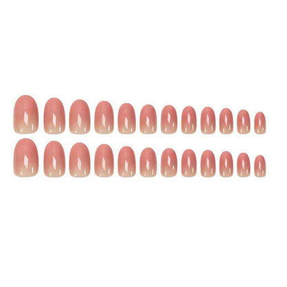 Kunstnagelset mit elegantem French-Style Brehn
