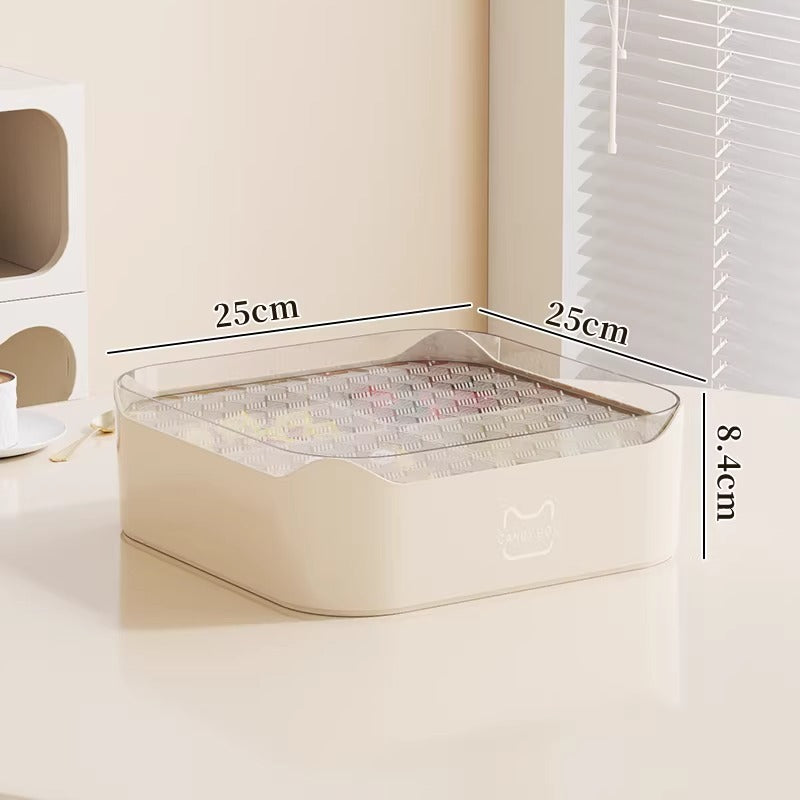 Multi-Zweck Aufbewahrungsorganisator mit Transparente Deckel Brehn