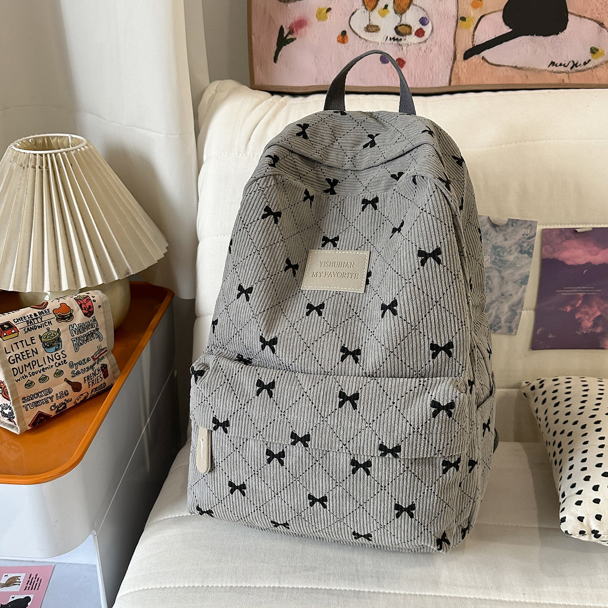 Stylische Dekorative Gemusterte Rucksack Brehn