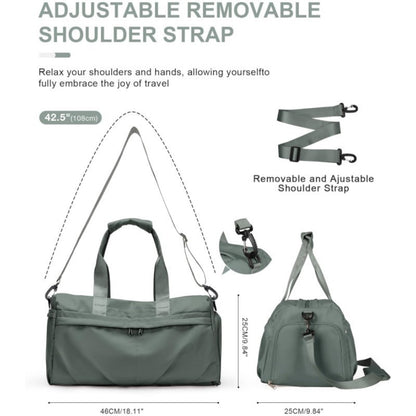 Vielseitige Gym Duffel Tasche Brehn