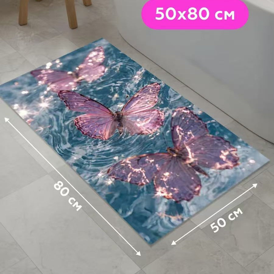 Dekorativer Mosaik-Badematte Brehn