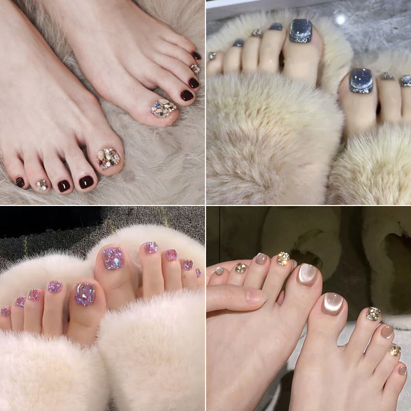 Professionelle Pediküre Nail Art Brehn
