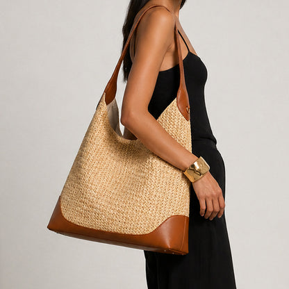 Woven Strand-Handtasche