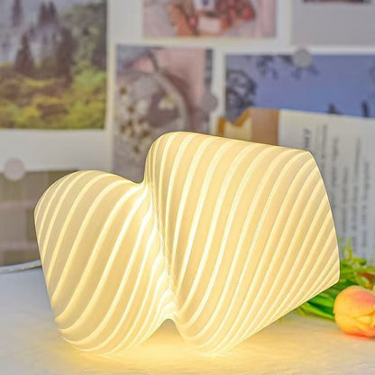 Dekorative Wirbel Tischlampe