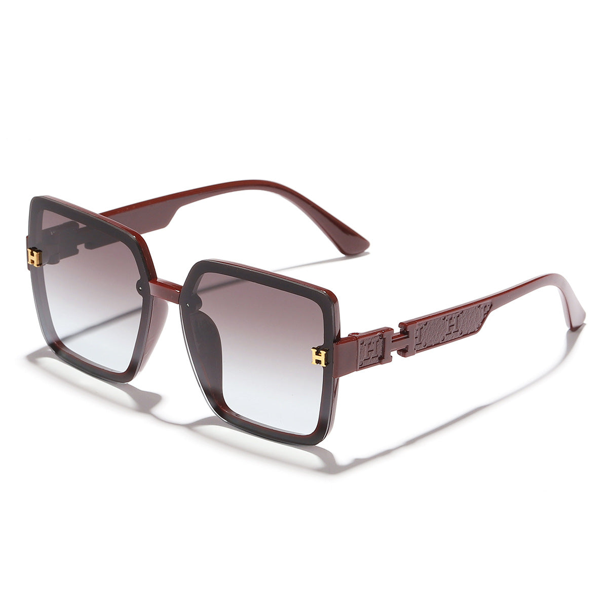 Damen oversized modische Sonnenbrille mit elegantem Farbverlauf Brehn