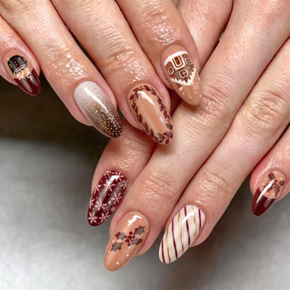 Festliches Nagelkunst-Set