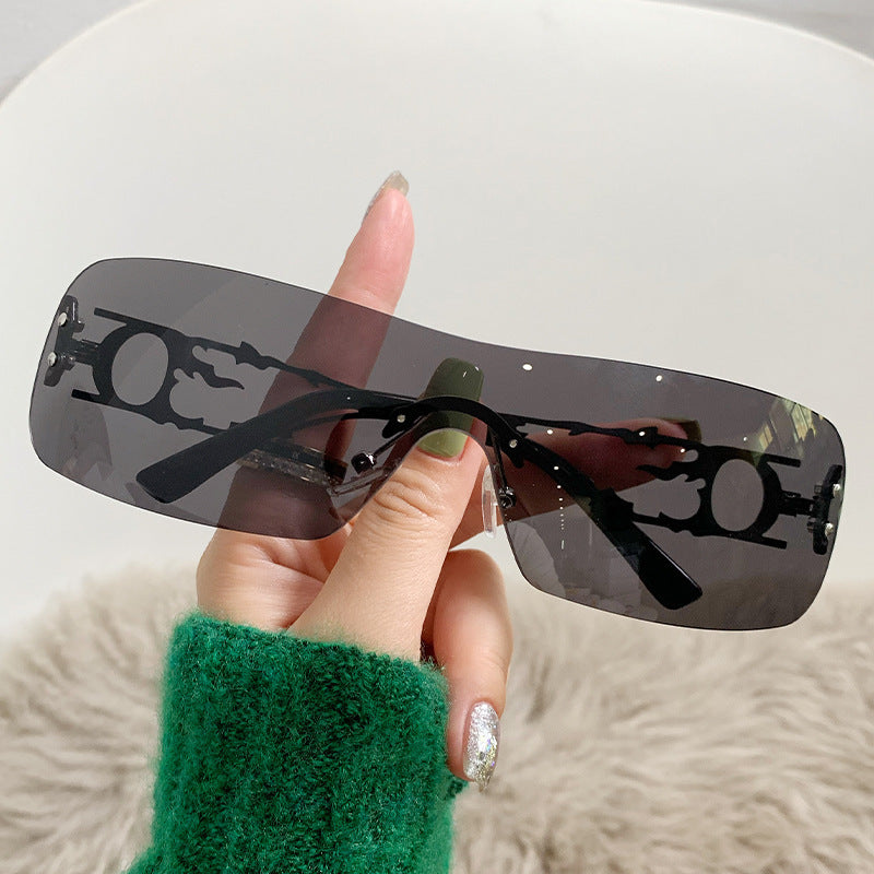 Damen modische Sonnenbrille mit innovativem Design Brehn
