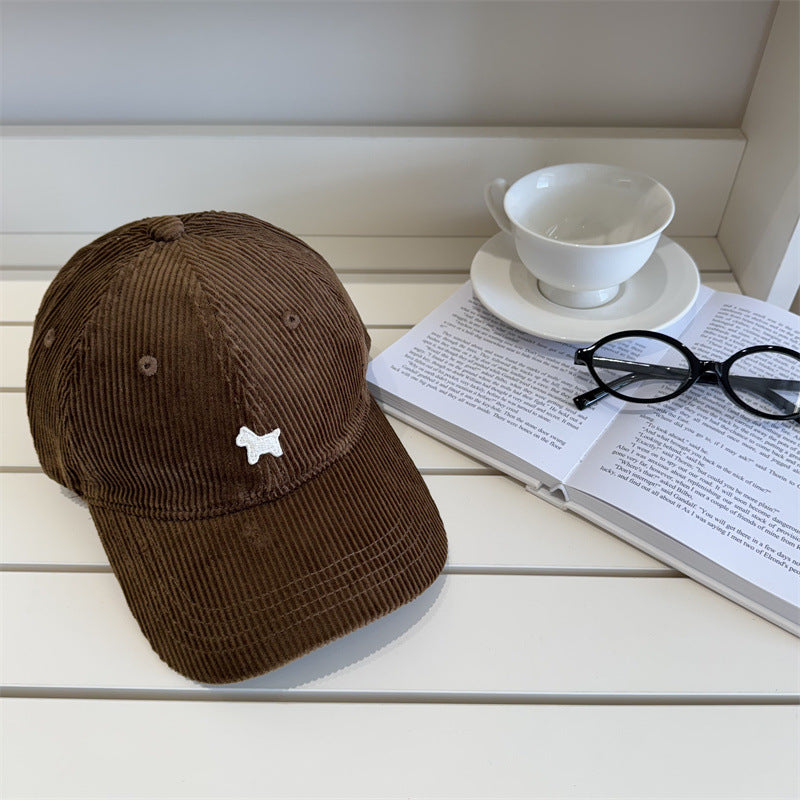Damen Corduroy Baseball Cap Brehn