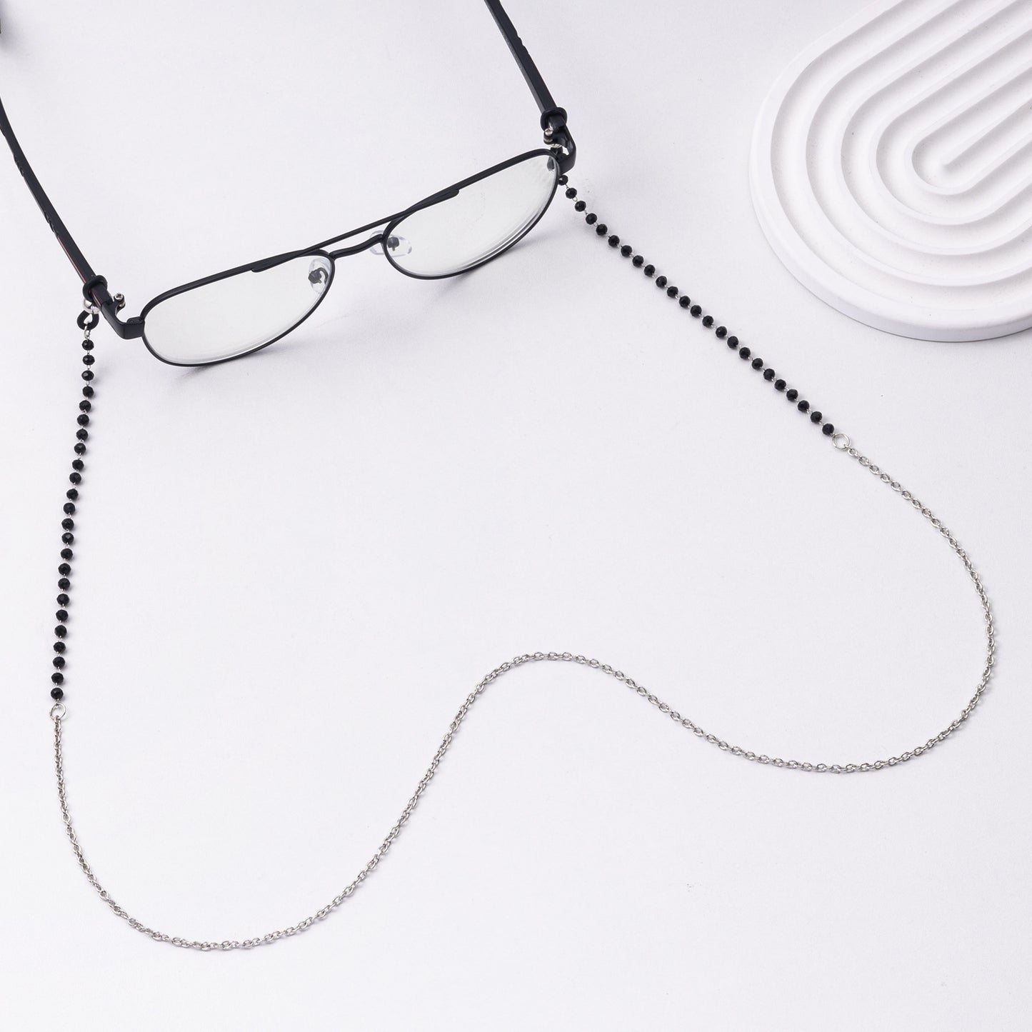 Perlen Brille Kette Brehn