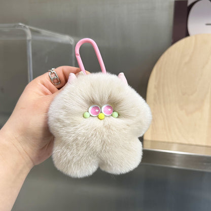 Flauschige Charakter Schlüsselanhänger Charm Brehn