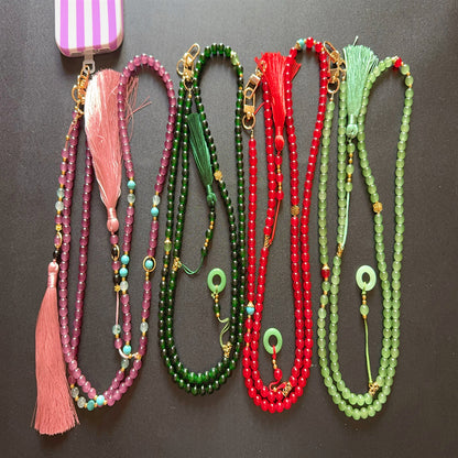 Bead decor Eyewear Kette mit Quasten Brehn