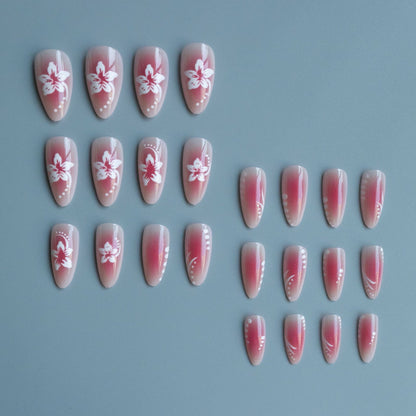 Premium Floral Gel Nagelkunst