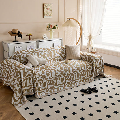Künstlerische Woven Sofa Wurfdecke