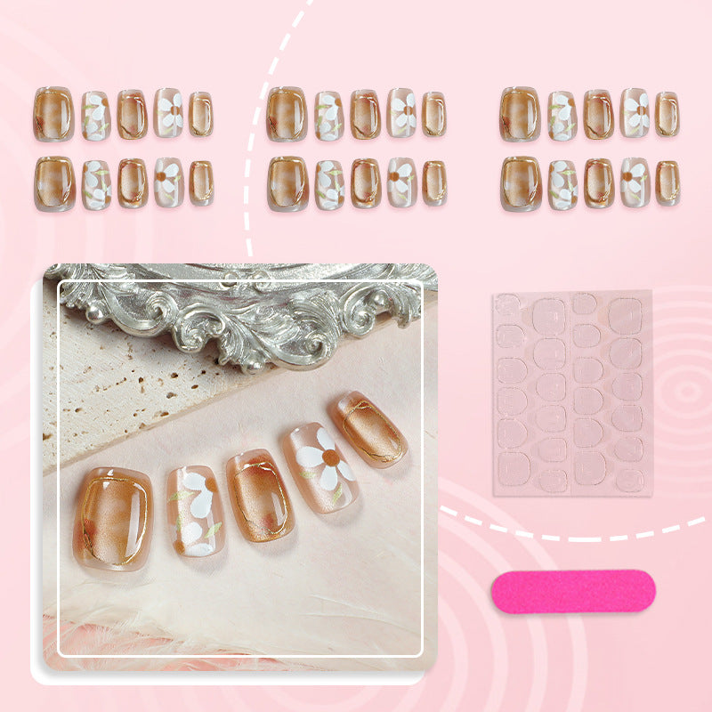Floral Artistry Press-On Nagelset