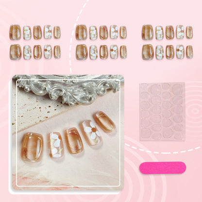 Floral Artistry Press-On Nagelset