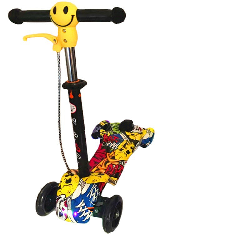 LED-beleuchteter Trick Scooter Brehn