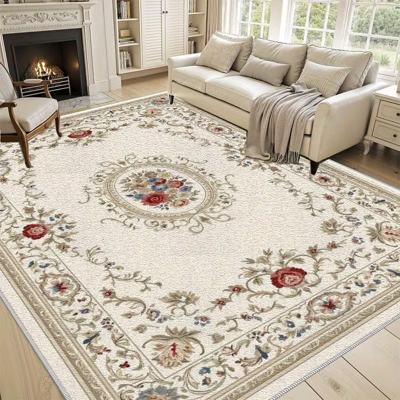 Vintage Floral Pattern Bereich Teppich Brehn