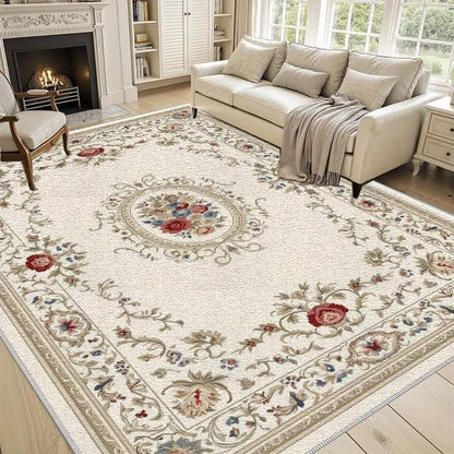 Vintage Floral Pattern Bereich Teppich Brehn